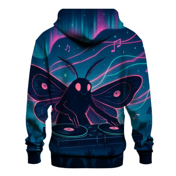 Random Vinyl Moth DJ hoodies fashion