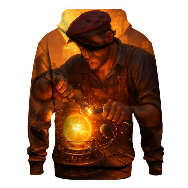Random Solar Mechanic printed hoodies