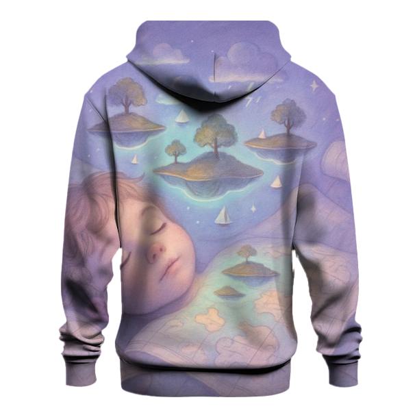 Random Dreaming Mapmaker embroidered hoodies