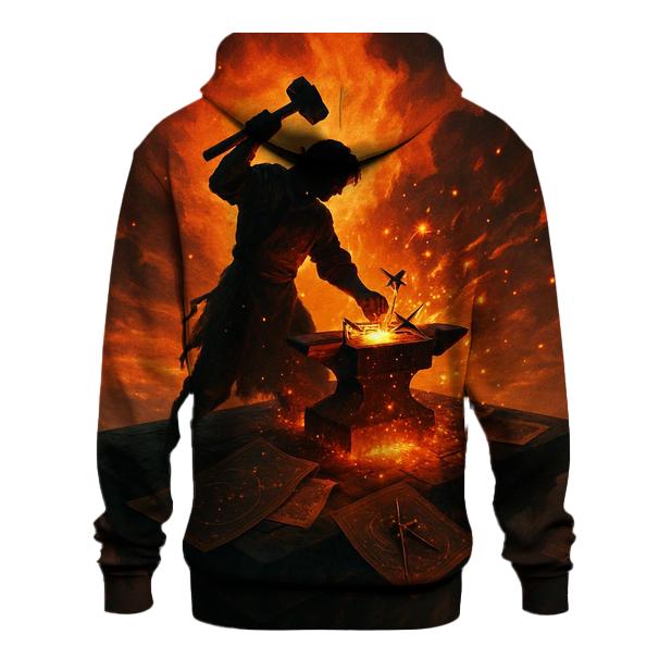 Random Skyforge Engineer graphic hoodies