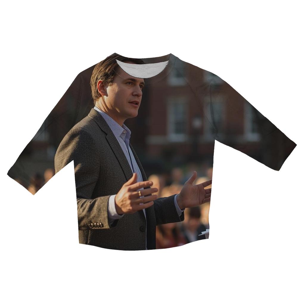 Charlie Kirk Campus Conversation cotton quarter sleeve shirts