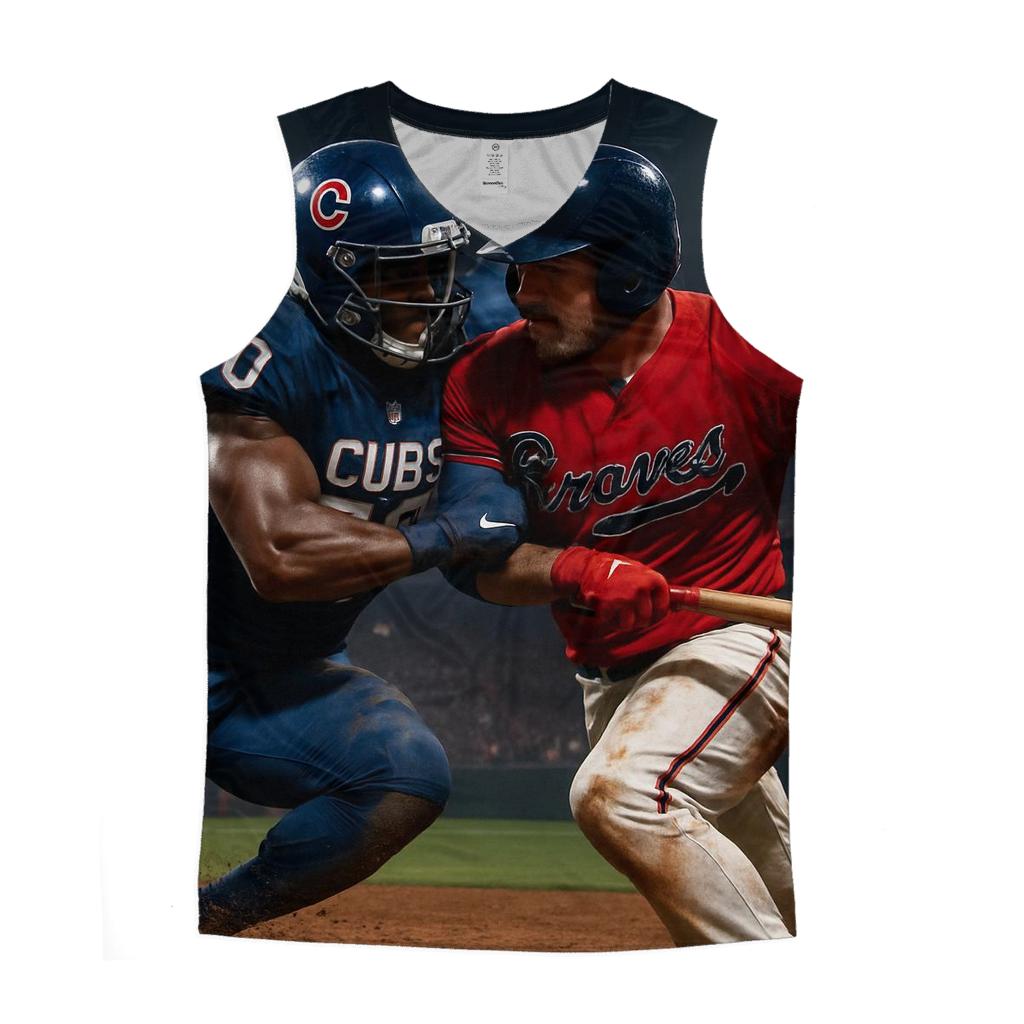 Clash At The Diamond Line personalized athletic tanks
