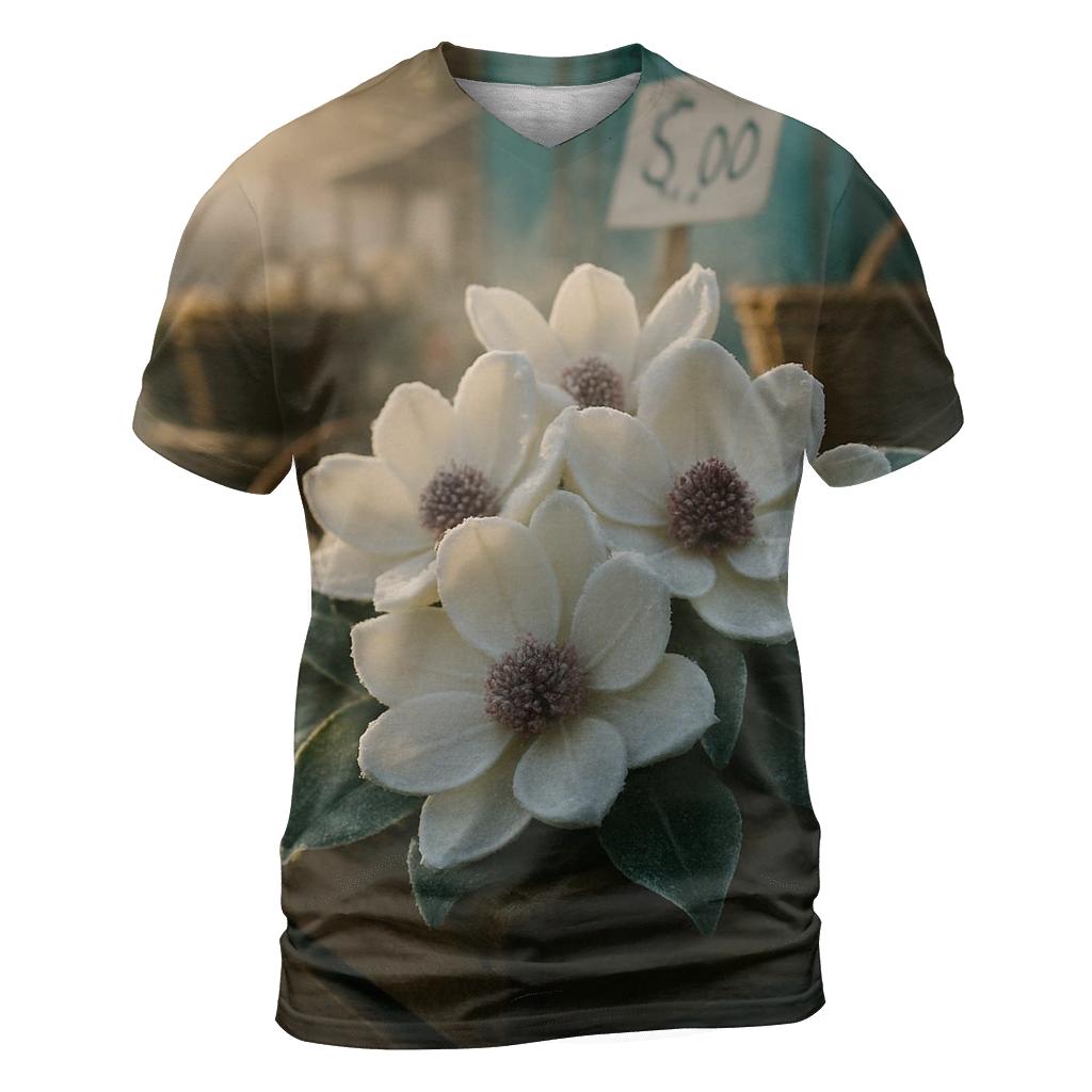 Dawn Market Magnolia Stall designer pattern shirts