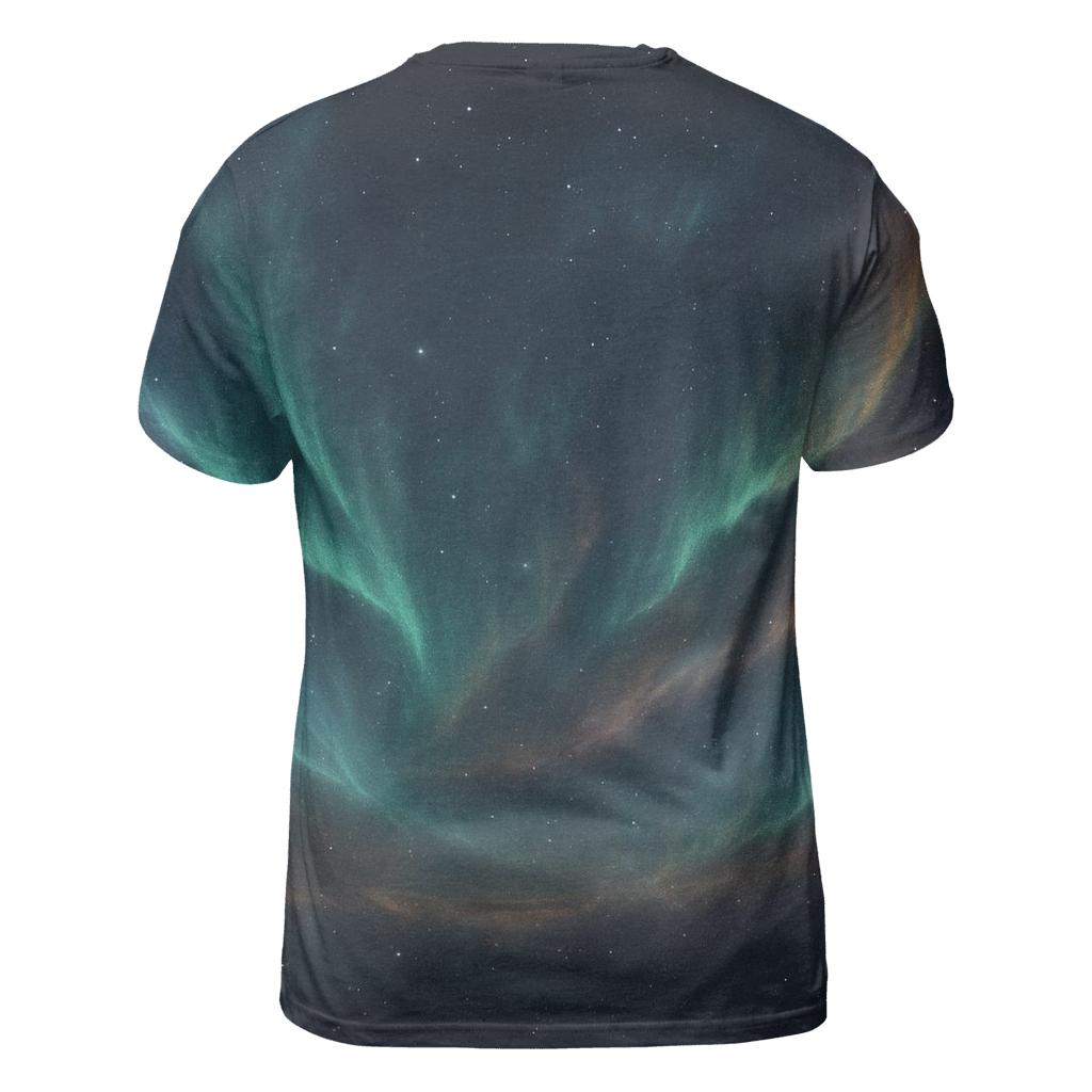 Auroral Filament Loom statement graphic shirts