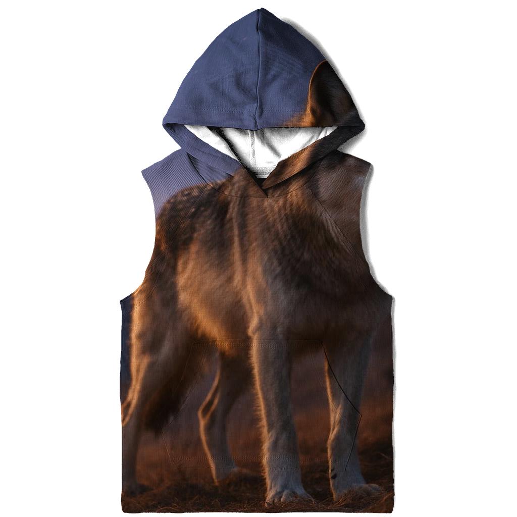Alaskan Pack Leader At Dusk custom hoodies