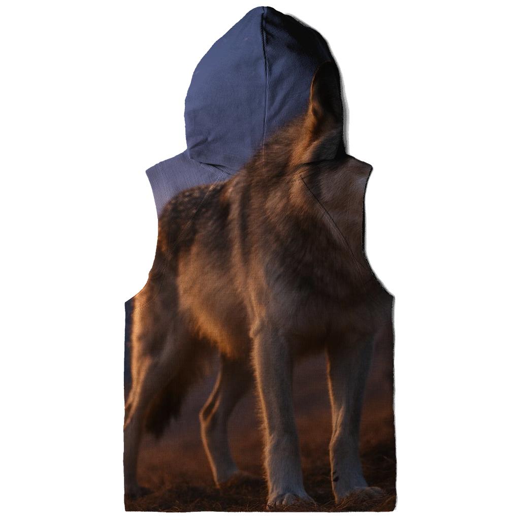 Alaskan Pack Leader At Dusk custom hoodies