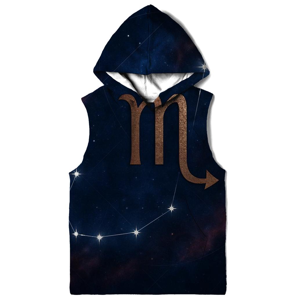 Midnight Scorpio Constellation Sigil pullover hoodies