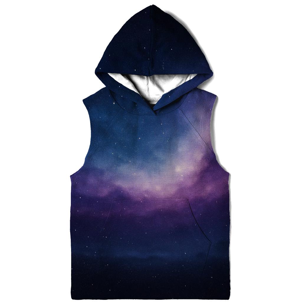 Nebula Veil Gradient printed hoodies