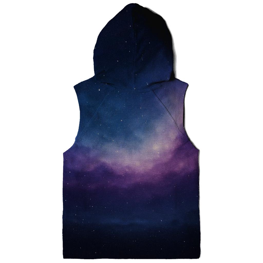 Nebula Veil Gradient printed hoodies