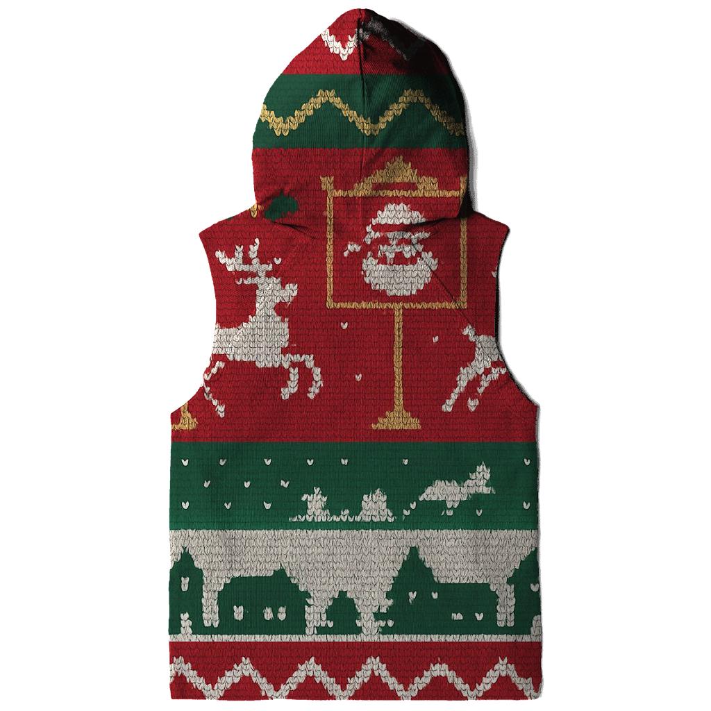 Tacky Tinsel Reindeer Fairground Design graphic hoodies