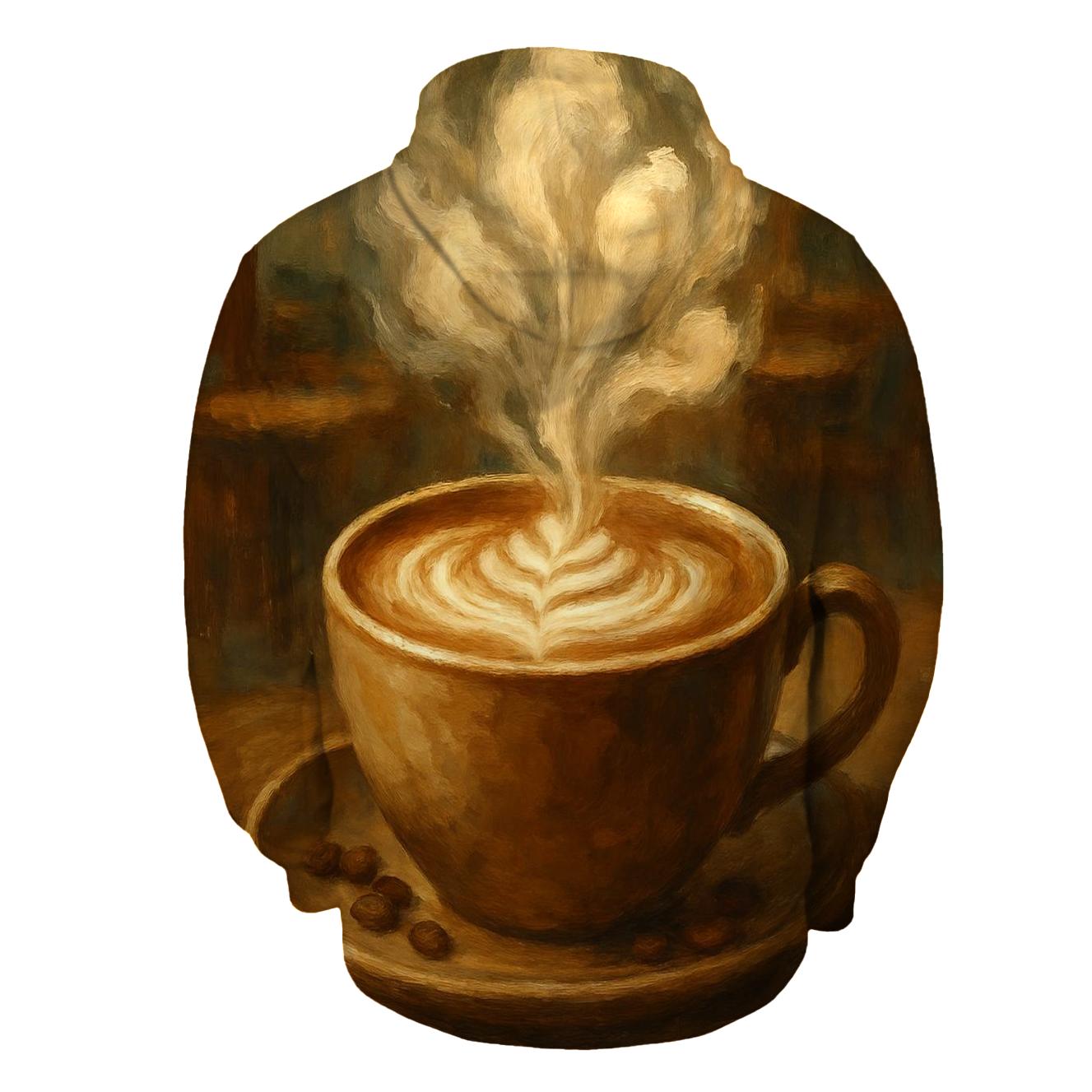 Latte Nebula Bloom hoodie trends