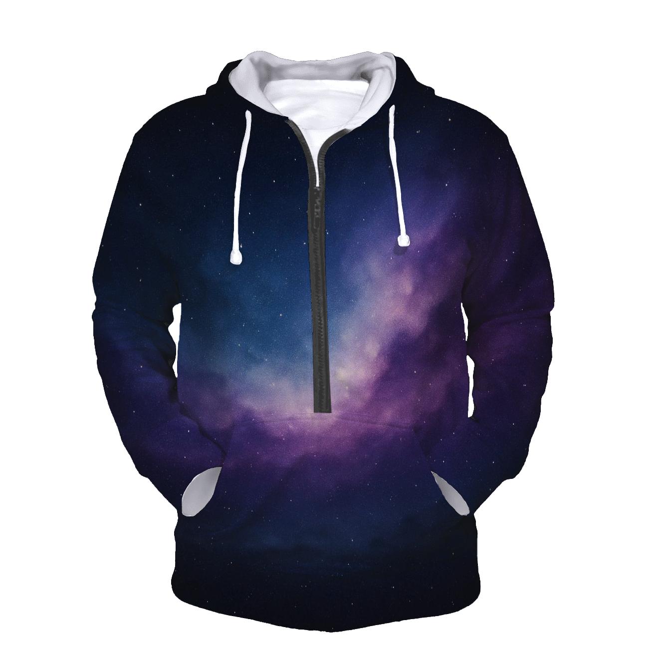 Nebula Veil Gradient custom hoodies