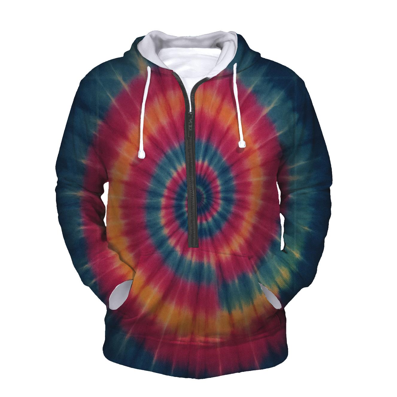 Nebula Spiral Itajime Panel hoodie trends