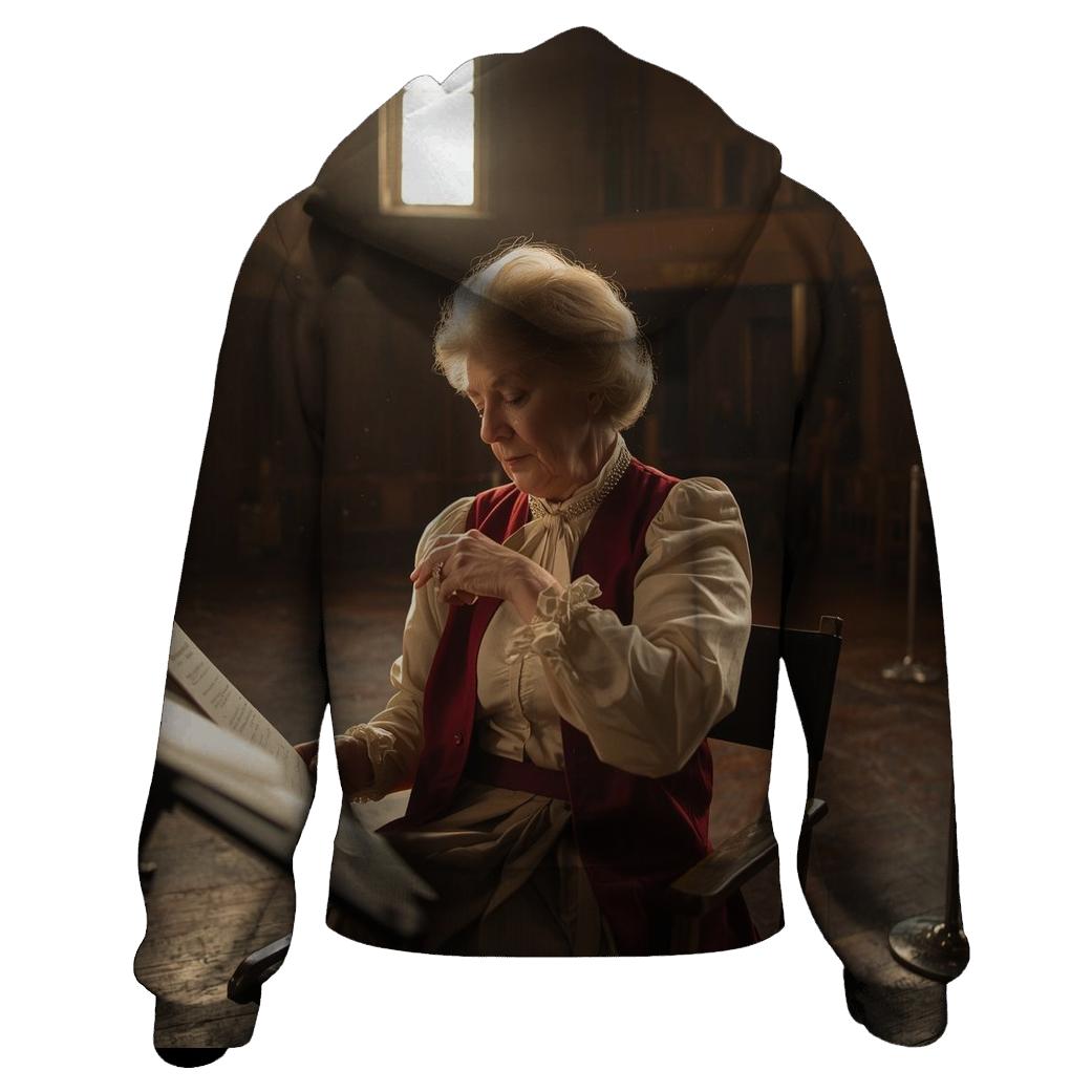 Polly Holliday On Set Southern Theatre Workshop heavyweight hoodies