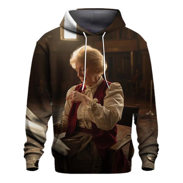 Polly Holliday On Set Southern Theatre Workshop graphic hoodies