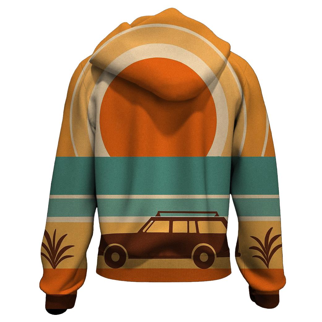 Sunset Groove Horizon hoodies fashion