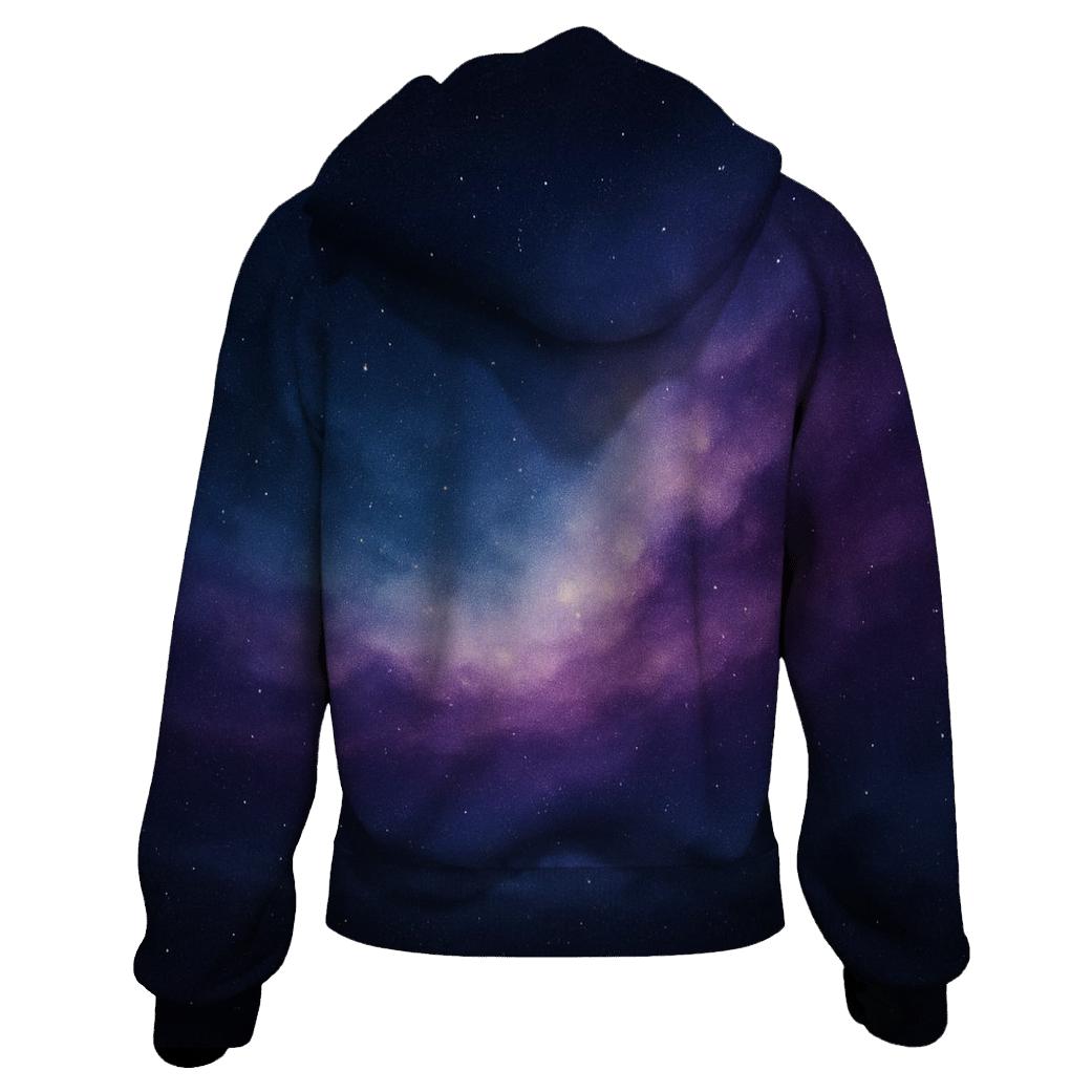 Nebula Veil Gradient pullover hoodies