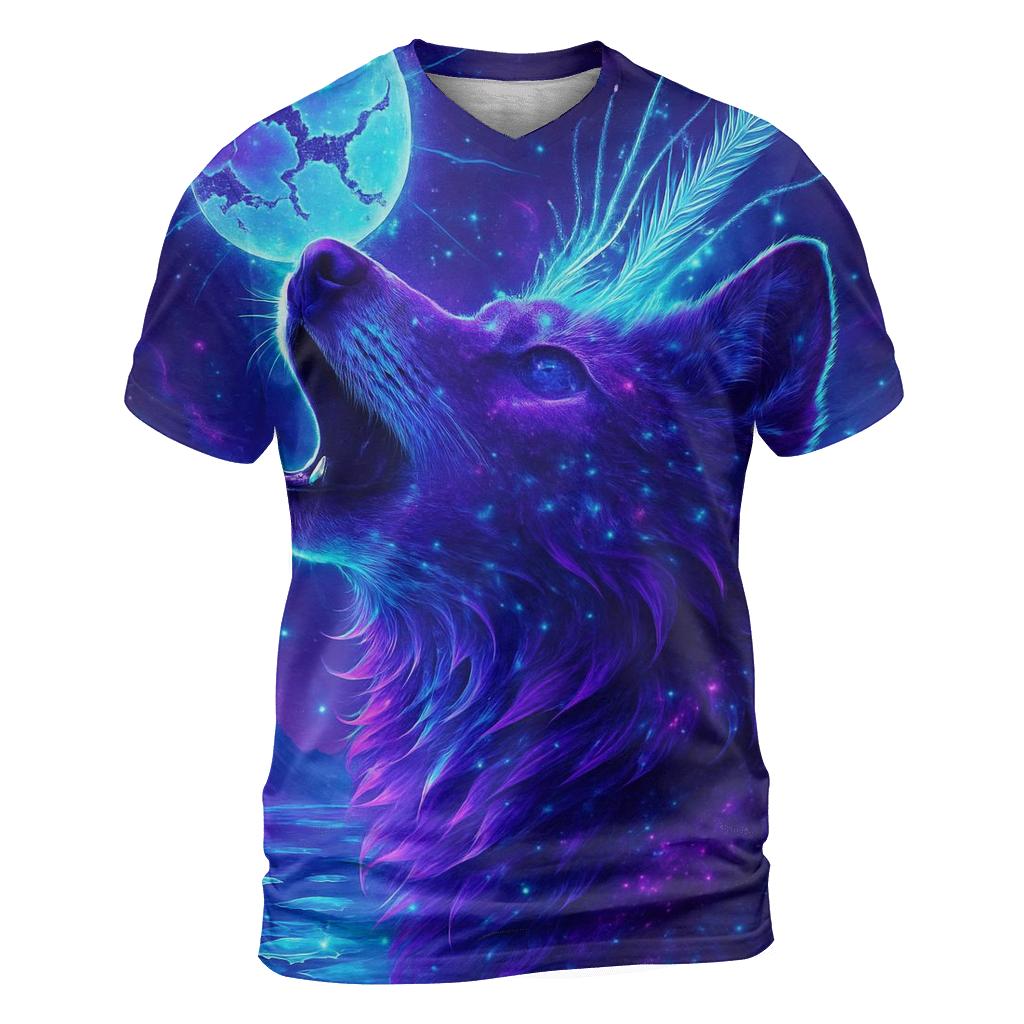 Aurora Sentinel Wolf custom all-over print shirts
