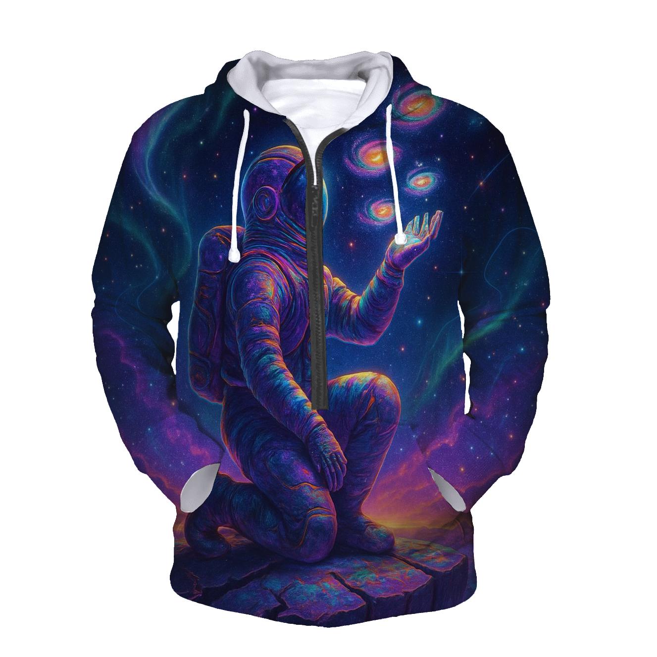Silent Aurora Voyager zip-up hoodies
