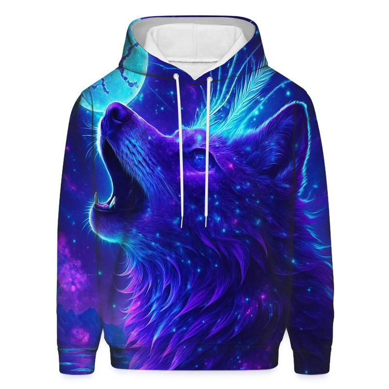 Aurora Sentinel Wolf hoodie trends