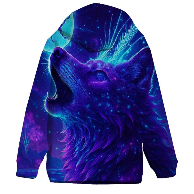 Aurora Sentinel Wolf hoodie trends