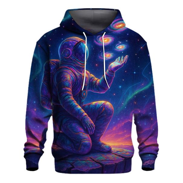 Silent Aurora Voyager printed hoodies