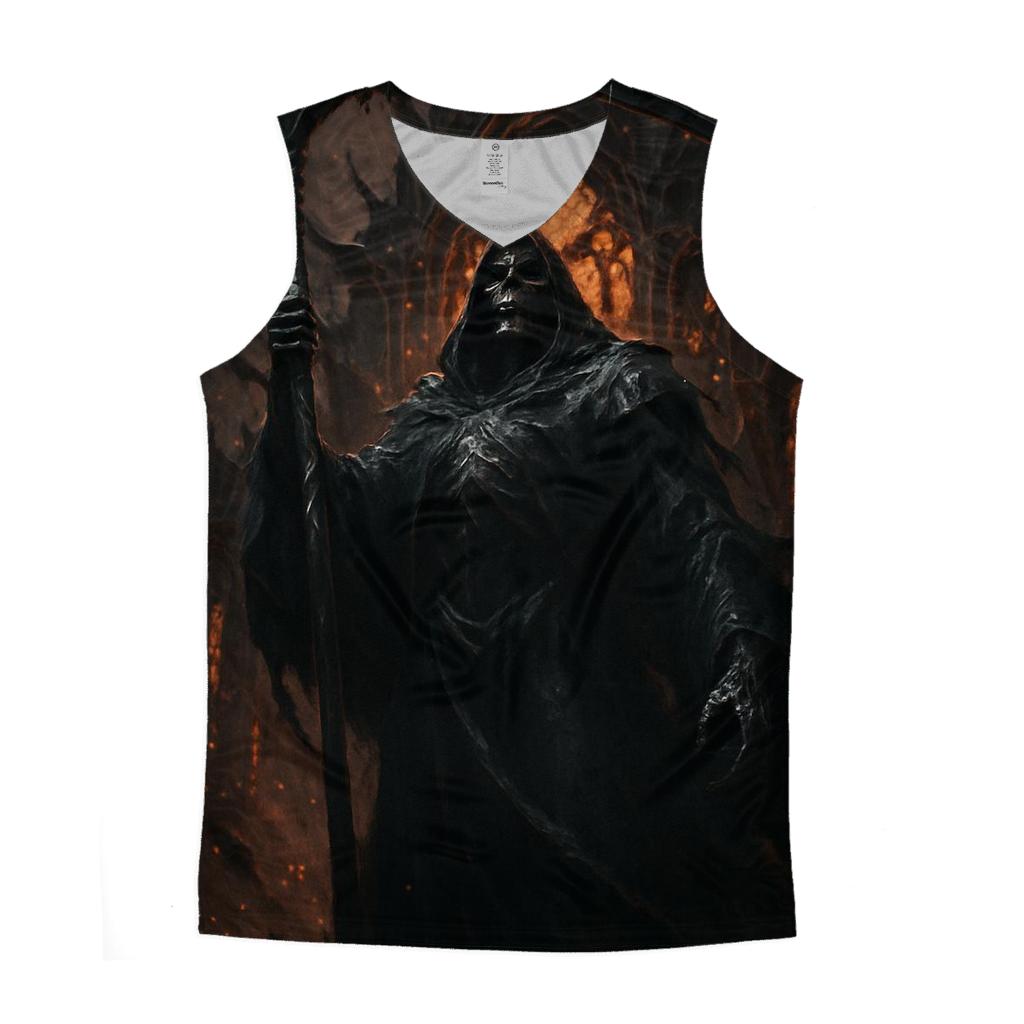 Obsidian Reaper Ascendant cotton sleeveless tops