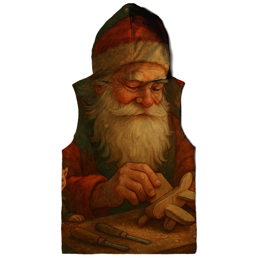 Woodland Toymaker Santa custom hoodies