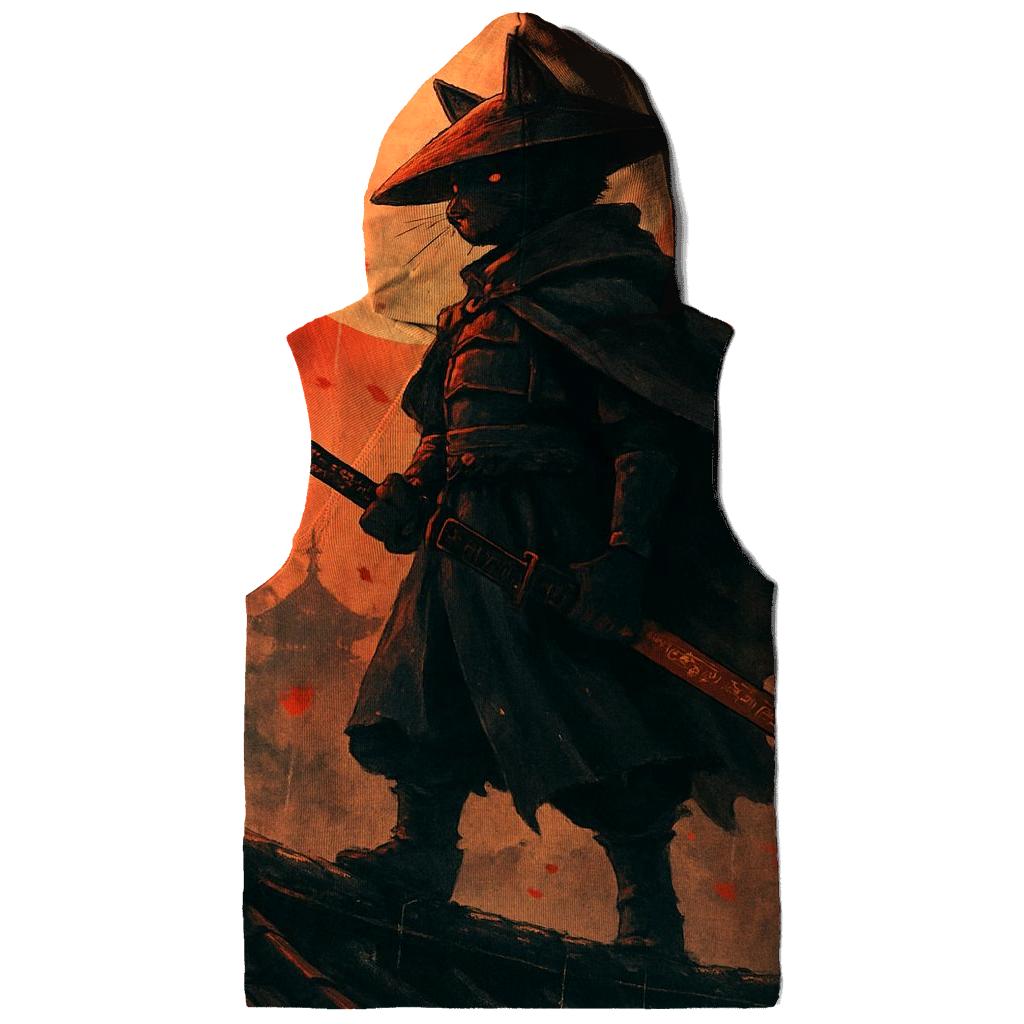 Samurai Moonwatcher Cat hoodie styles
