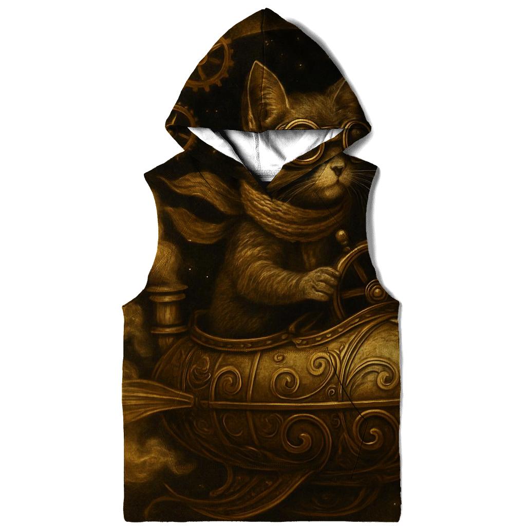 Clockwork Voyager Cat custom hoodies