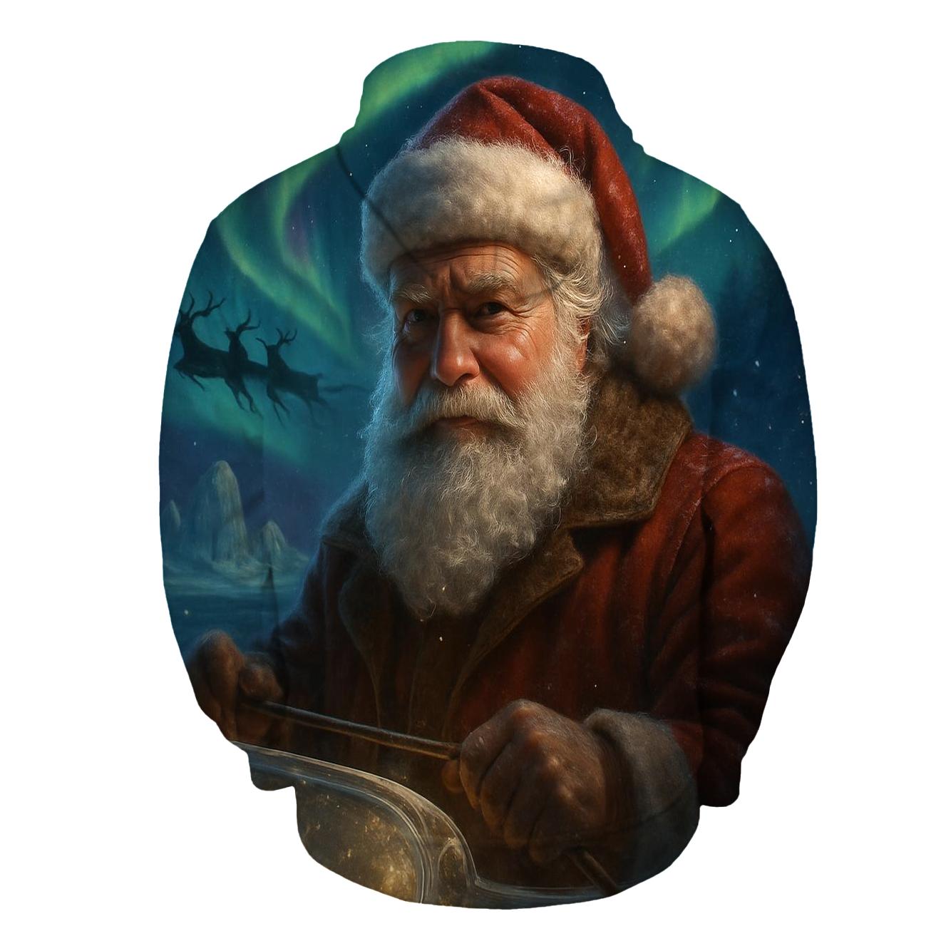 Aurora Sleighmaster embroidered hoodies