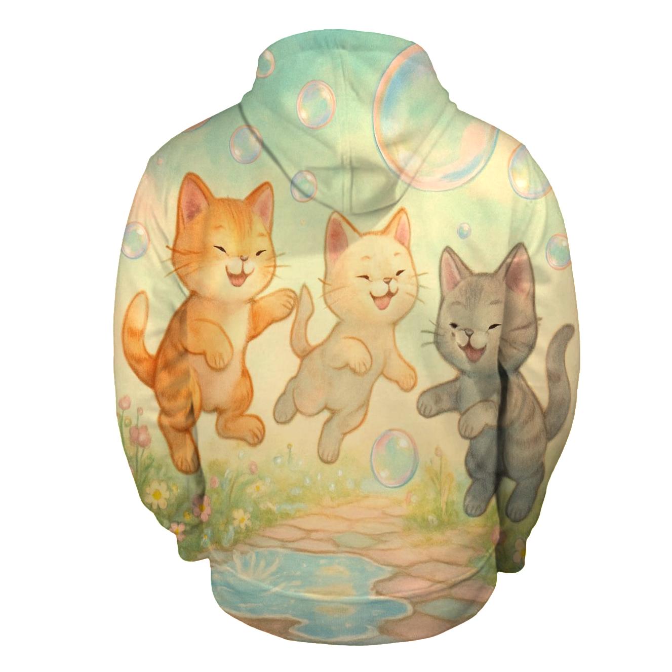 Puddle Bubble Kittens hoodie trends