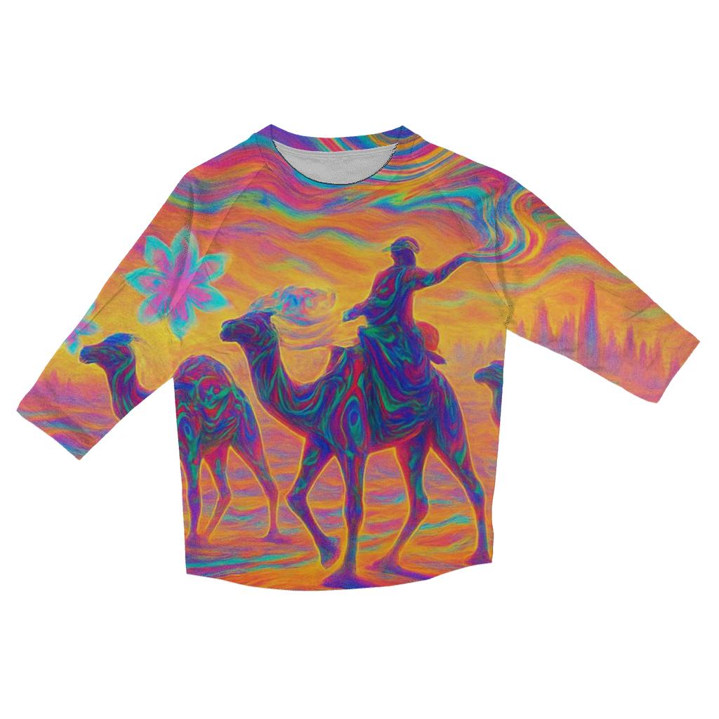 Chromatic Desert Mirage cotton quarter sleeve shirts