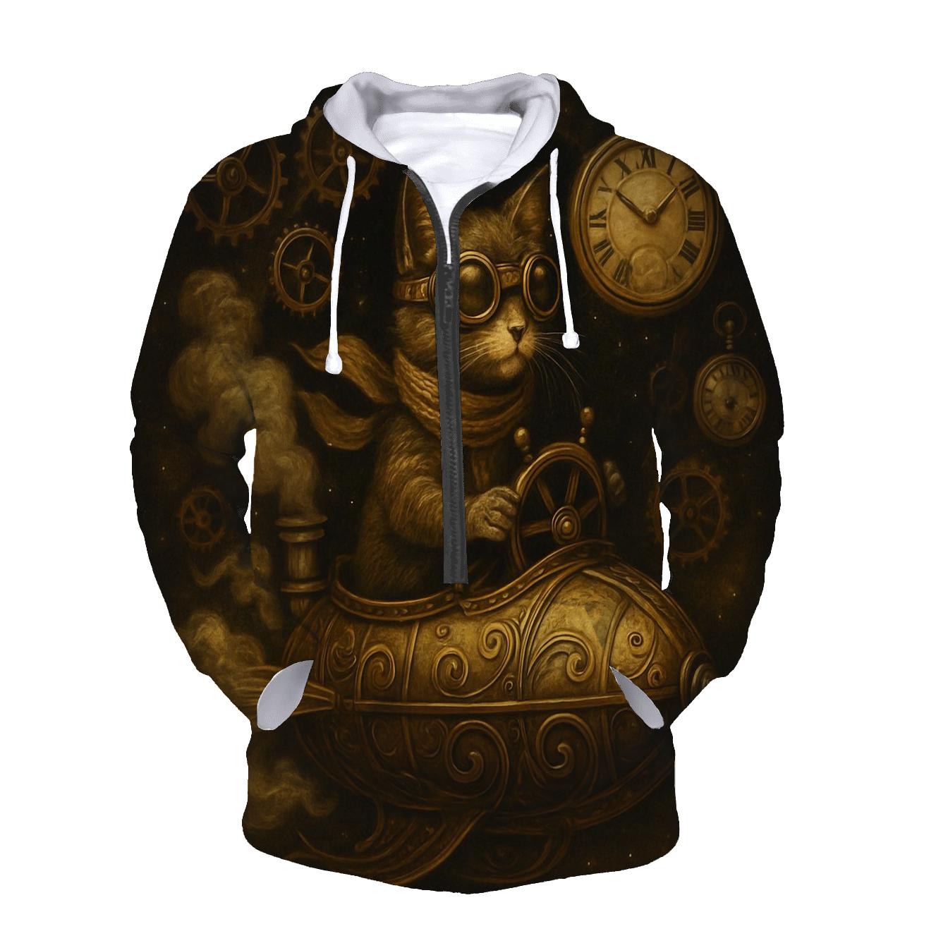 Clockwork Voyager Cat hoodies fashion