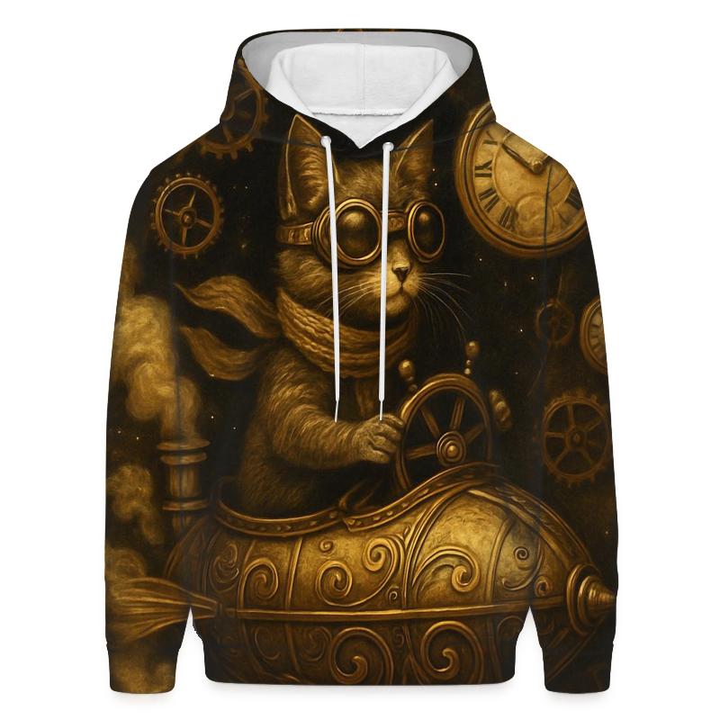 Clockwork Voyager Cat custom hoodies