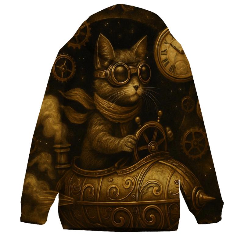 Clockwork Voyager Cat custom hoodies