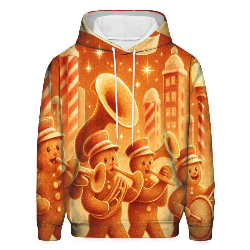Gingerbread City Carol Band hoodie styles