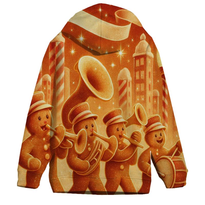 Gingerbread City Carol Band hoodie styles