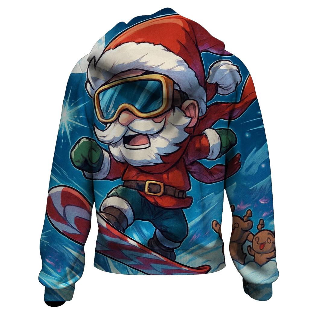 Snowboard Saint Nick premium hoodies