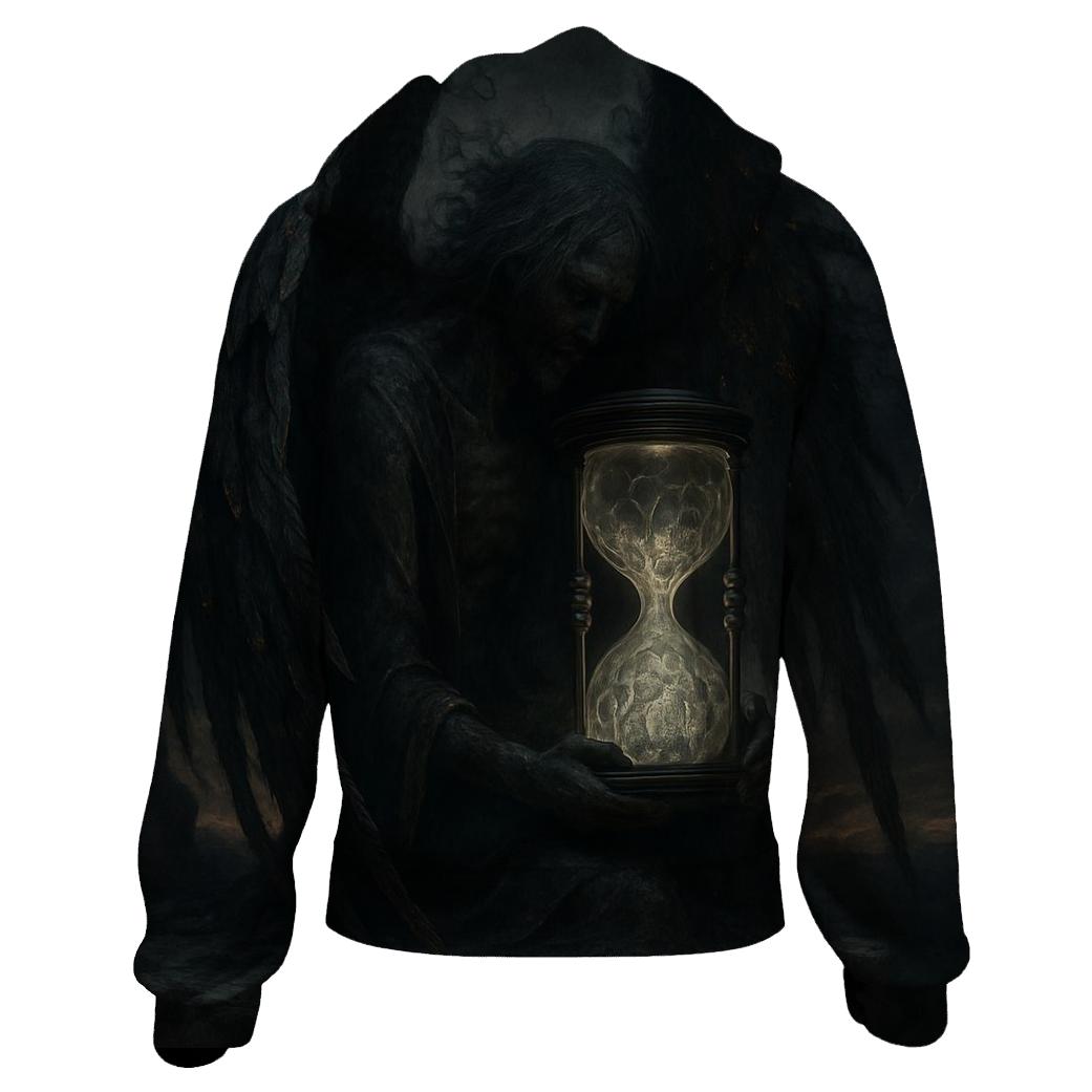 Ashborn Valkyrie Of The Hollow Hourglass embroidered hoodies