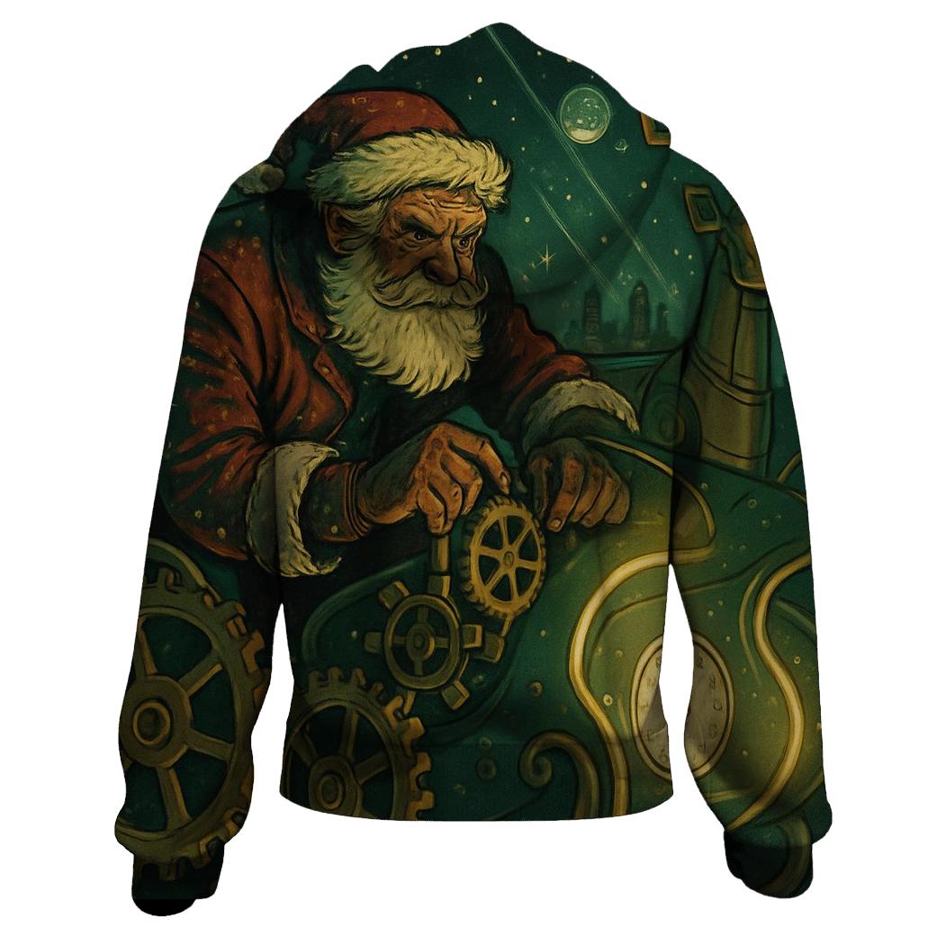 Clockwork Midnight Santa hoodie trends