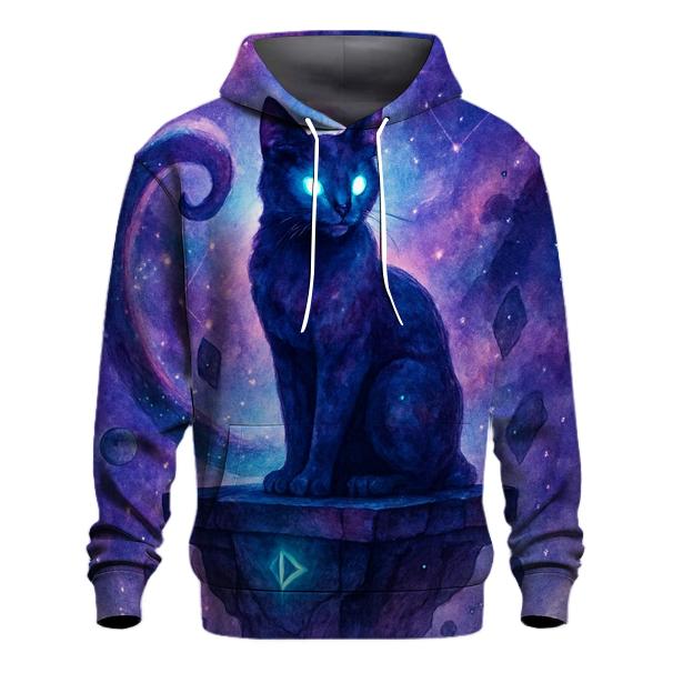 Nebula Guardian Cat lightweight hoodies