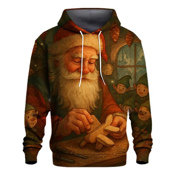 Woodland Toymaker Santa hoodie trends