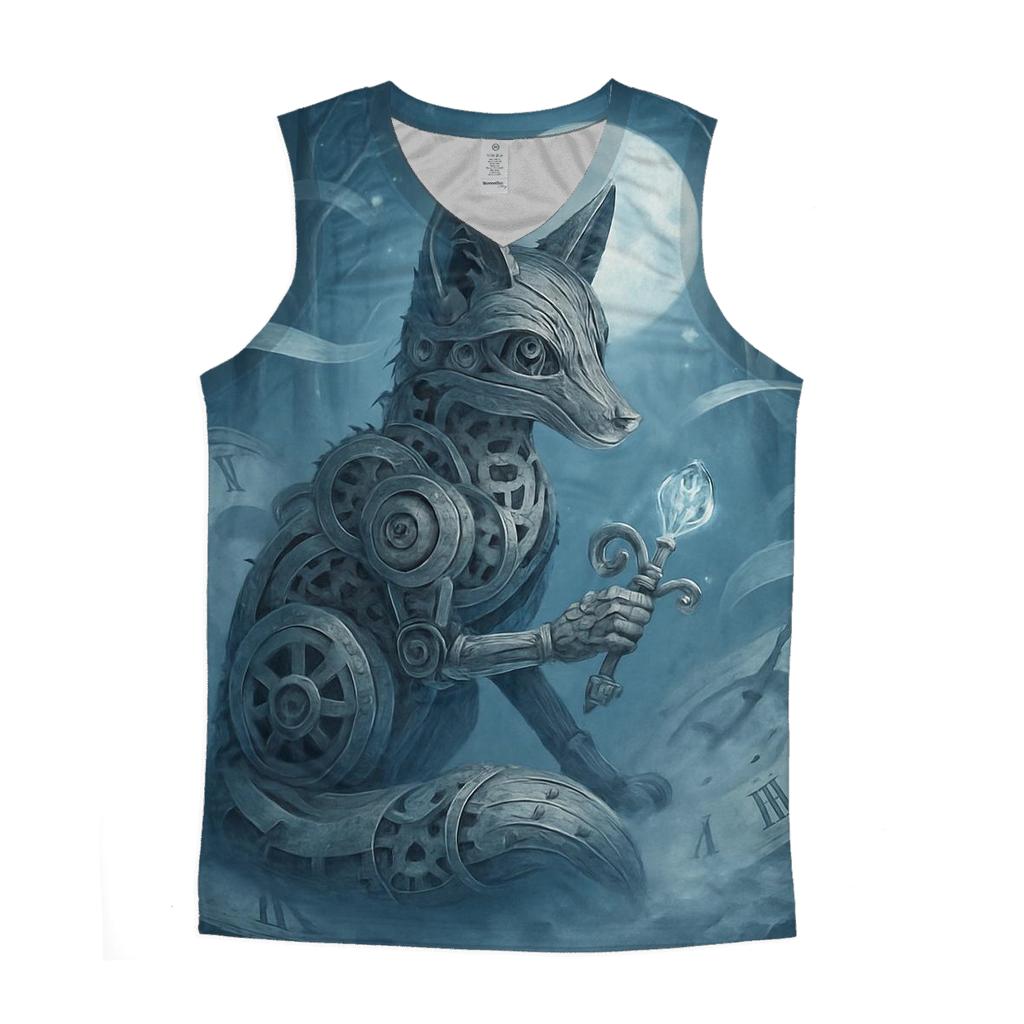 Broken Clock Fox trendy fitted tank tops