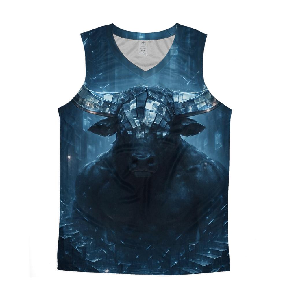 Mirrored Alley Minotaur designer workout tanks