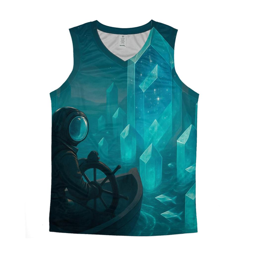 Crystal Reef Navigator cotton sleeveless tops