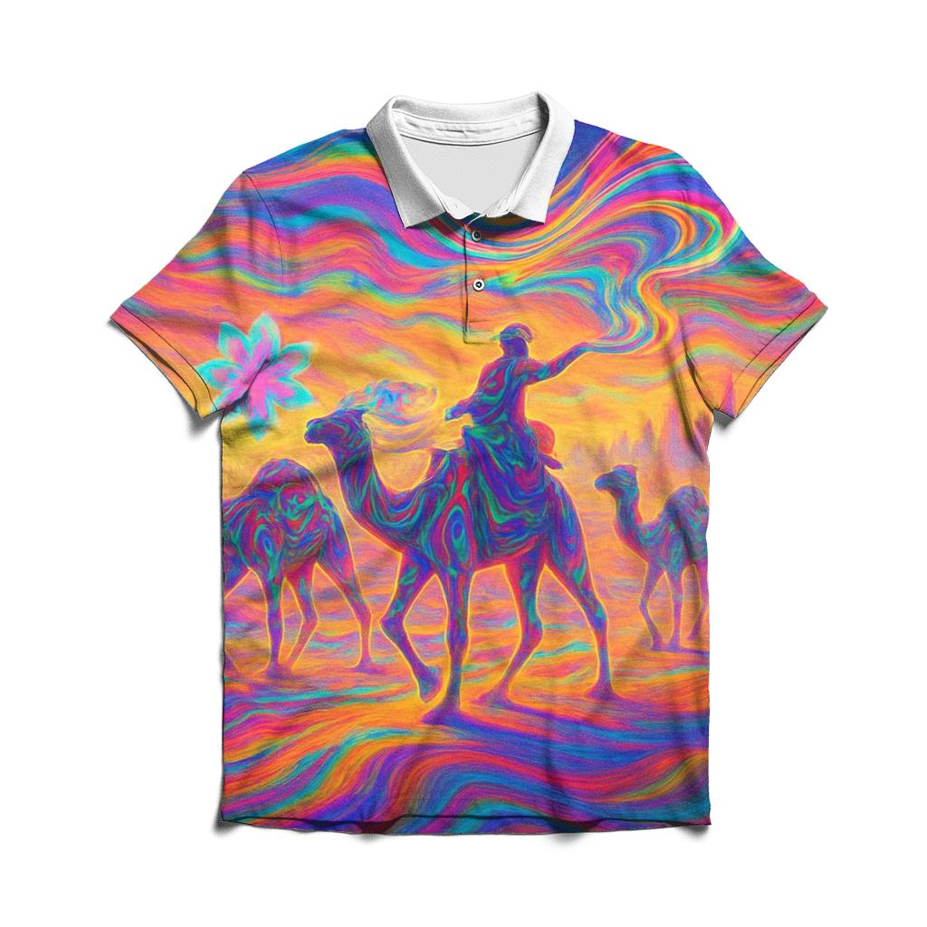 Chromatic Desert Mirage classic pique polos