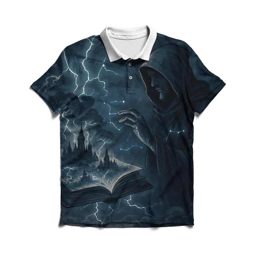 Silent Thunder Libram premium cotton polo shirts