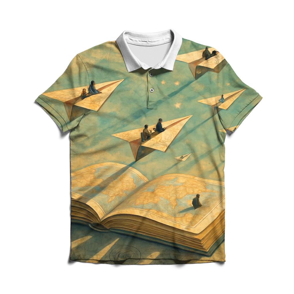 Paper Plane Atlas stylish collar polo tees