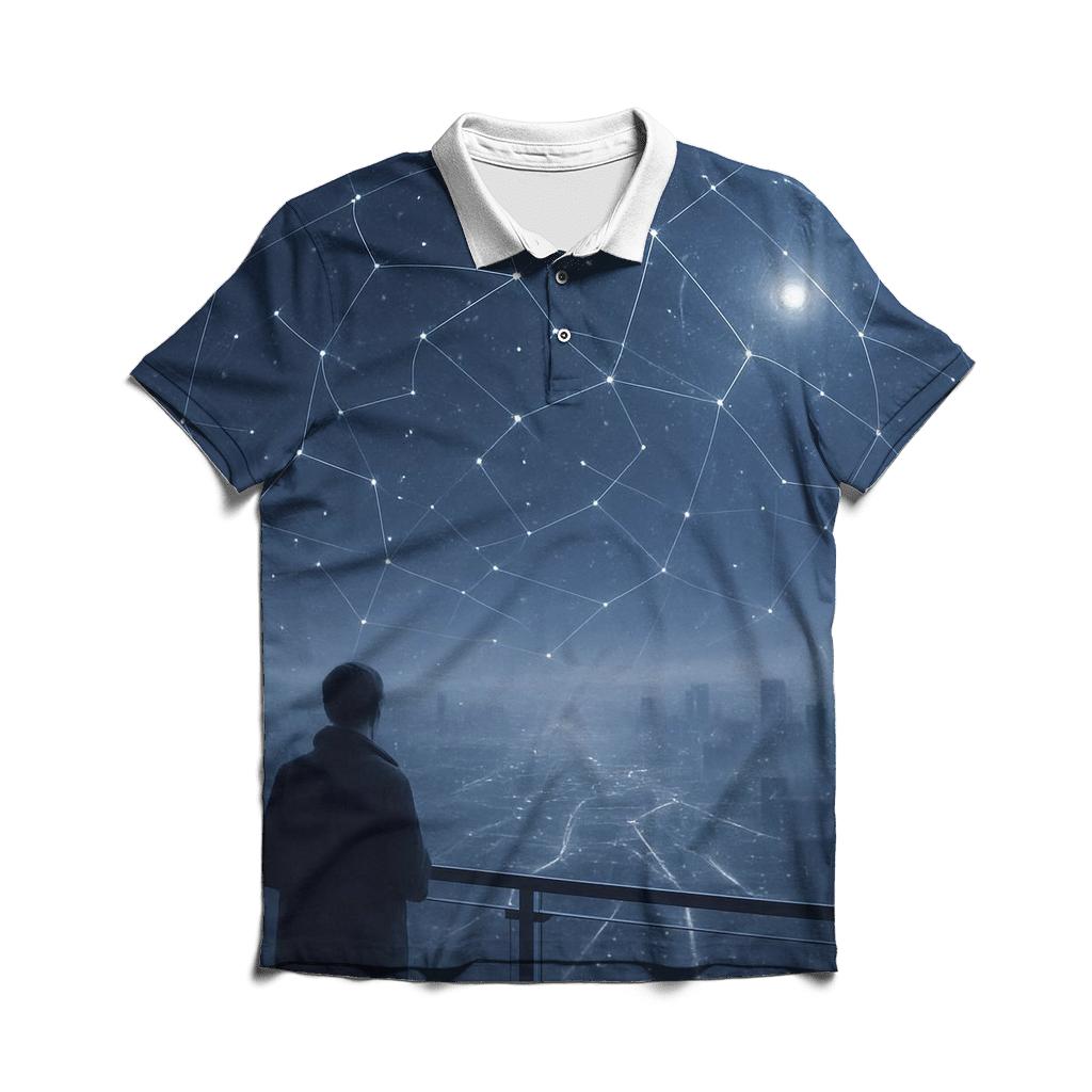 Glass City Stargazer designer slim fit polos